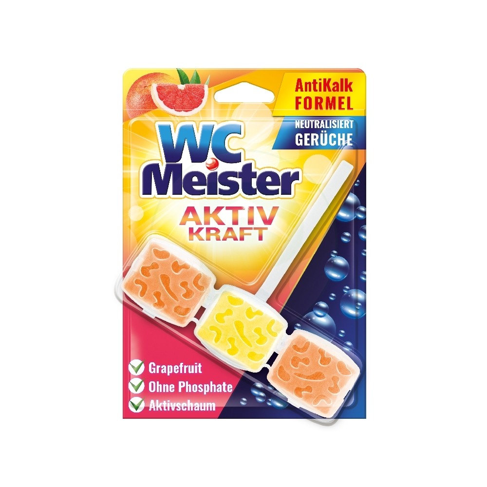 WC Meister záveska do WC 45g – Grapefruit