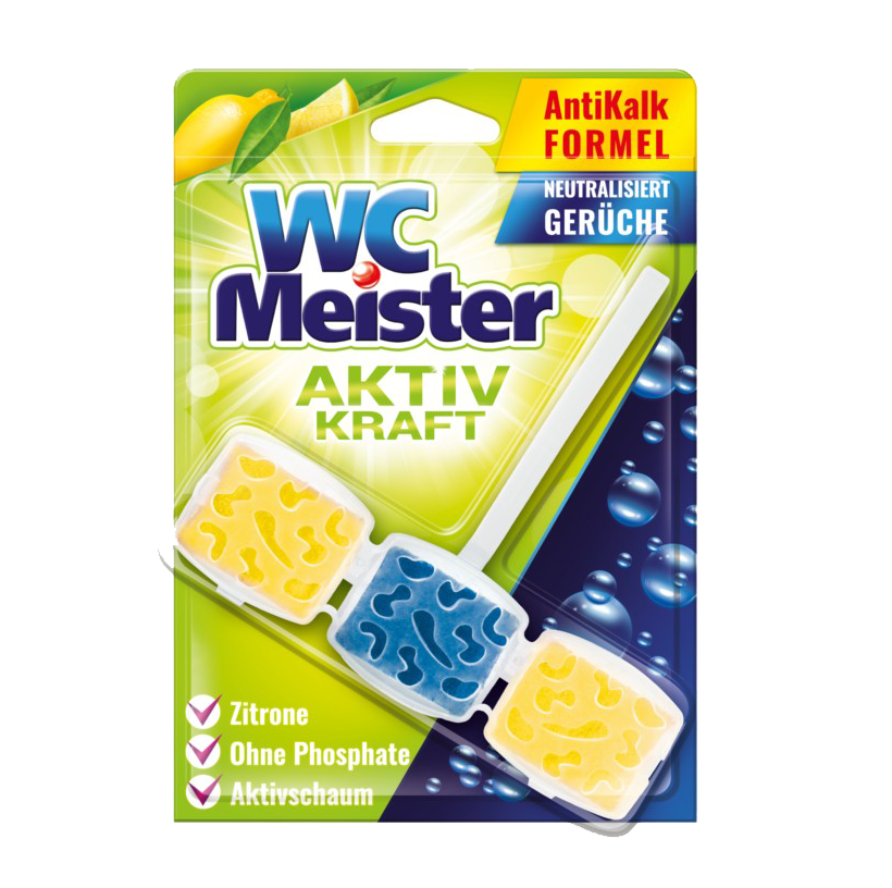 WC Meister záveska do WC 45g – Citrón