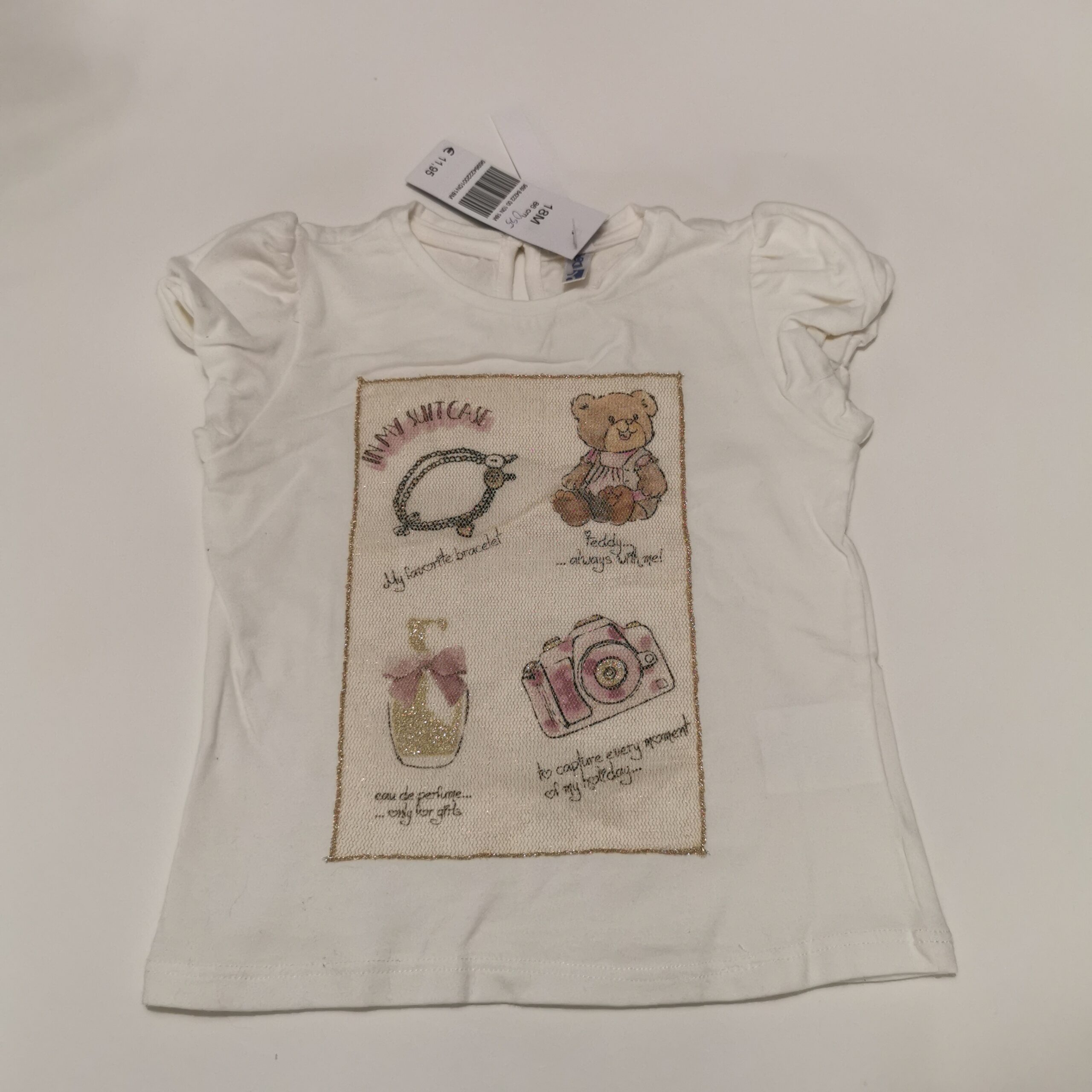 Krátke tričko 86cm 18M