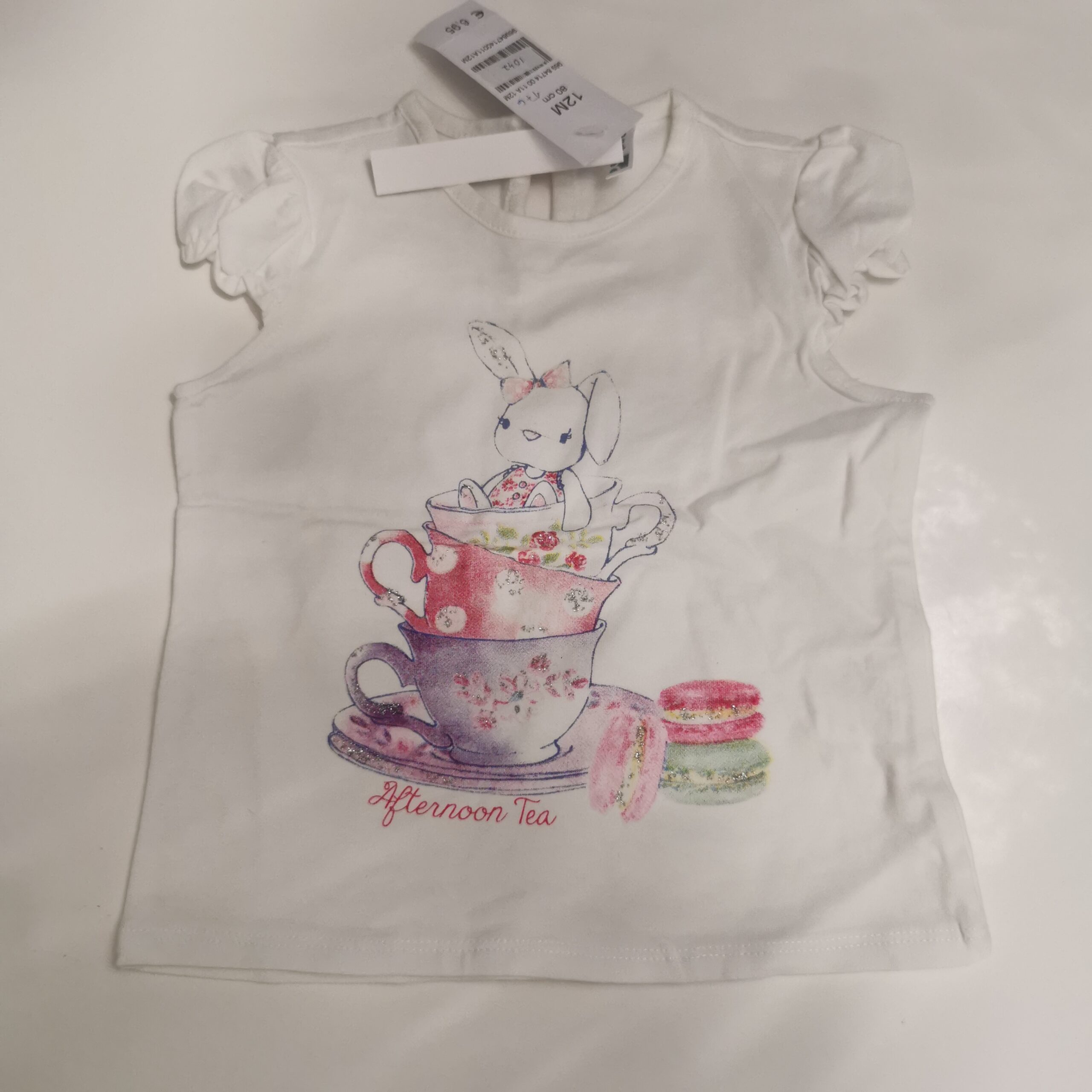 Krátke tričko 80cm 12M