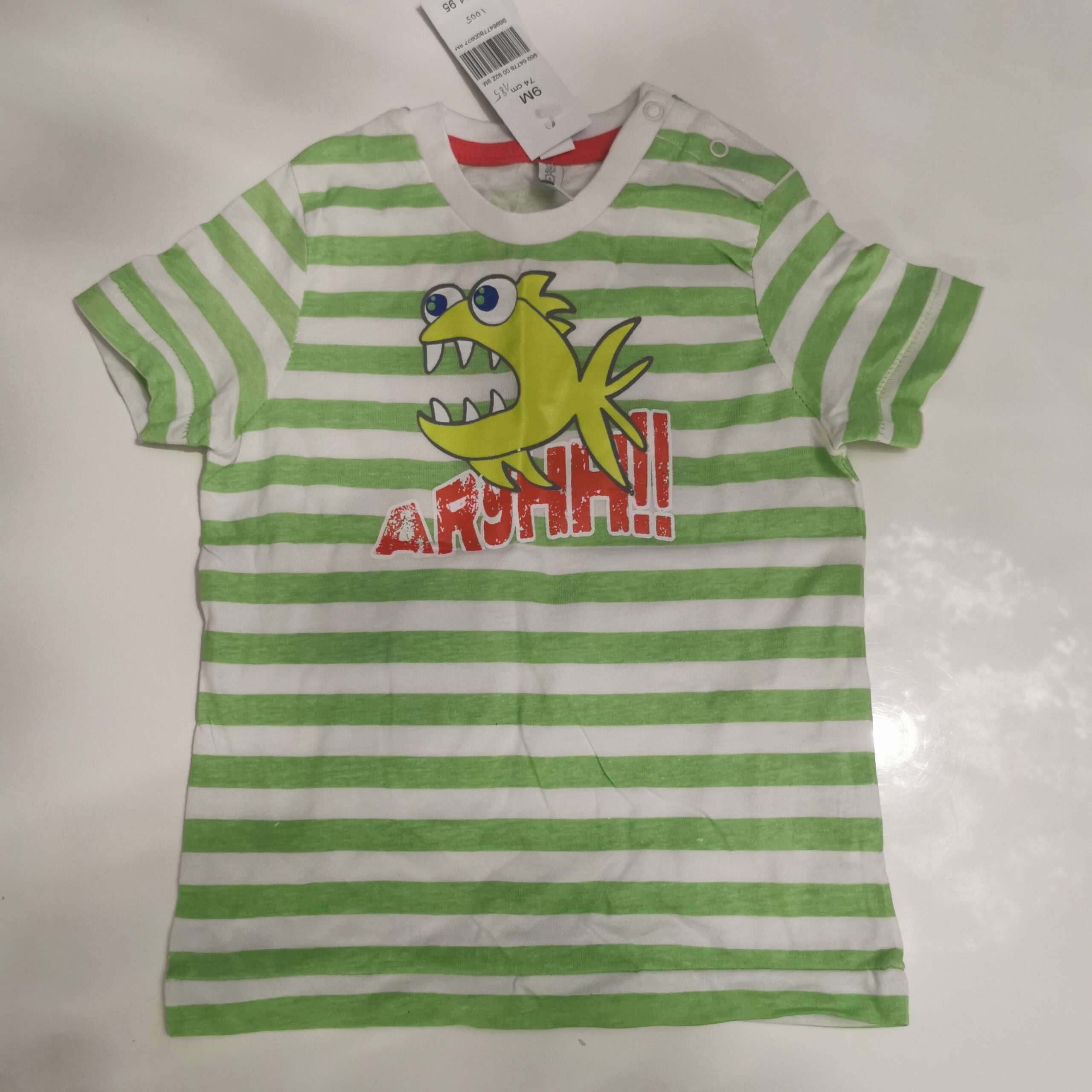 Krátke tričko 74cm 9M